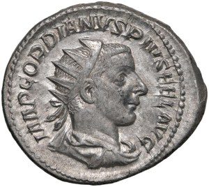 Roman coins Empire - Gordian III (238-244) Antoninian - Radiate bust...