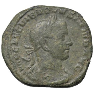 Roman coins Empire - Volusiano (251-253) Sesterzio - Busto laureato a d...