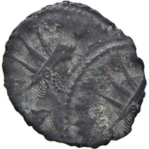 Roman coins Empire - Gallienus (253-268) Antoninian rebated - AE (g 2...