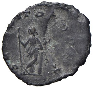 Roman coins Empire - Gallienus (253-268) Antoninian rebated - AE (g 2...