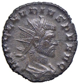 Roman coins Empire - Claudius II (268-270) Antoninian - Radiate bust in...