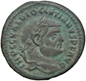 Roman coins Empire - Diocletian (284-305) Follis - Graduated bust on d....