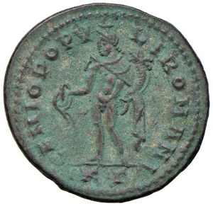 Roman coins Empire - Diocletian (284-305) Follis - Graduated bust on d....