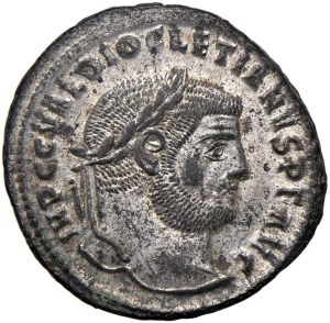 Roman coins Empire - Diocletian (284-305) Follis (Thessalonica) Bust ...