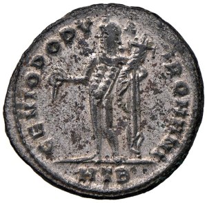 Roman coins Empire - Diocletian (284-305) Follis (Thessalonica) Bust ...