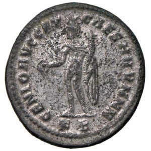 Roman coins Empire - Galerio (293-305) Follis, (Cyzicus) Testa laureata...