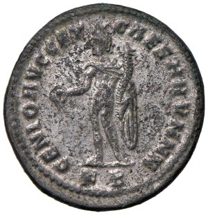 Roman coins Empire - Galerius (293-305) Follis, (Cyzicus) Laureate head...