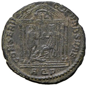 Roman coins Empire - Maxentius (307-312) Follis (Aquileia) Head degree...
