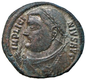 Roman coins Empire - Licinius (308-324) Follis (Heraclea) Laureate bust...