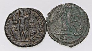 Roman coins Empire - Lot of two follis: anonymous for the mint of Rome ...