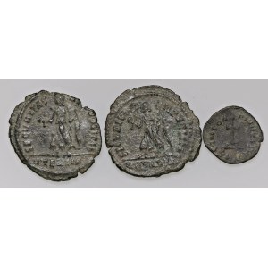 Roman coins Empire - Lotto di tre monete come da foto...