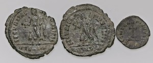 Roman coins Empire - Lot of three coins as pictured...