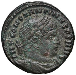 Roman coins Empire - Constantine I (307-337) Follis - Laureate bust in d...