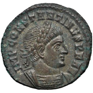Roman coins Empire - Costantino I (307-337) Follis (Ticinum) Busto laur...