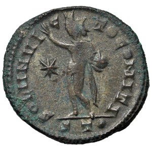 Roman coins Empire - Costantino I (307-337) Follis (Ticinum) Busto laur...