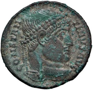 Roman coins Empire - Constantine I (307-337) Follis (Constantinople) Bus...