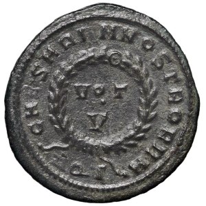 Roman coins Empire - Crispo (317-326) AE (Aquileia) Busto a d. - R/ Scr...