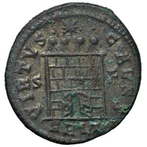 Roman coins Empire - Costantino II (337-350) Follis (Arelate) Busto dia...