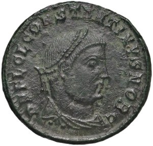 Roman coins Empire - Constantine II (337-350) Follis (Kyzicus) Bust dia...