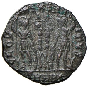 Roman coins Empire - Constantine II (337-340) Centenional - Bust laurel...