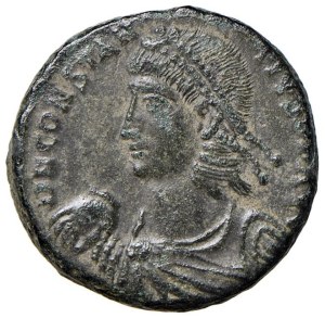 Roman coins Empire - Constantine II (337-340) Centenional (Constantinopo...