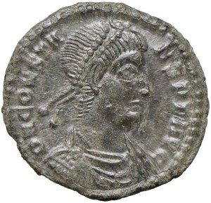 Roman coins Empire - Constantine II (337-30) AE (Siscia) Diademed bust...