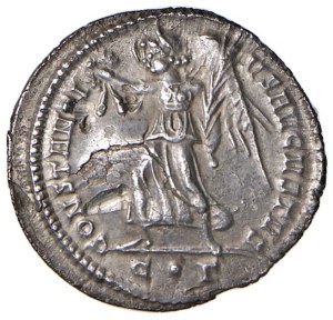Roman coins Empire - Constantius II (337-360) Siliqua (Constantinople) Tes...