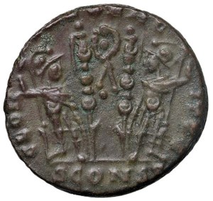 Roman coins Empire - Constantius II (337-361) AE (Arelate) Diademed bust...