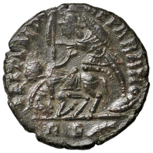 Roman coins Empire - Julian II (355-363) AE - Bust to r. - R/ Soldier...