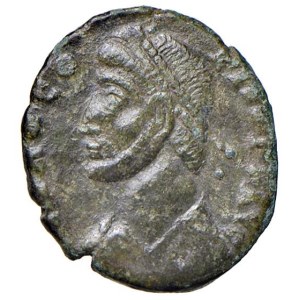 Roman coins Empire - Procopio (365-366) AE (Costantinopoli) Busto diade...
