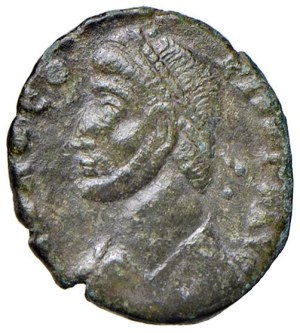 Roman coins Empire - Procopius (365-366) AE (Constantinople) Bust dyad...