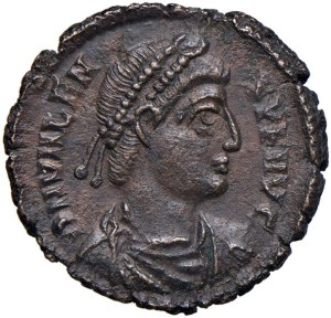 Roman coins Empire - Valens (367-375) AE (Siscia) Busta diademed to d...