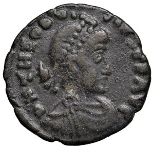 Roman coins Empire - Theodosius II (402-450) AE 4 (Siscia) Bust diademat...