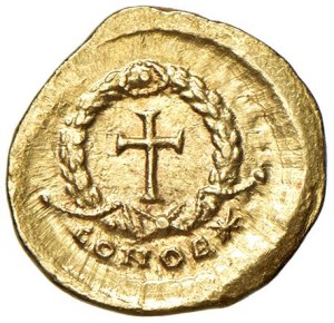 Roman coins Empire - Eudocia (wife of Theosodium II) Tremisse (Constants...
