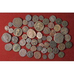 Roman coins Empire - Lotto di monete come da foto...