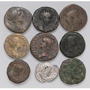 Roman coins Empire - Lotto di monete come da foto...