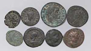 Roman coins Empire - Lot of eight coins...