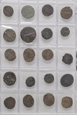Roman coins Empire - 20 Bronzes to be classified...