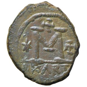 Byzantine coins - BISANZIOGiustiniano I (527-565) Follis (Cartagine)...