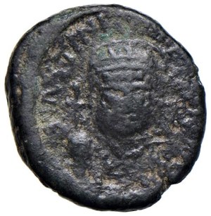 Byzantine coins - BISANZIO Justinian I (527-565) Decanummo - AE (g...