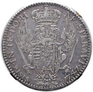 Italian coins - FLORENCE Francis II (1737-1765) Francescone 1747 ...