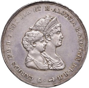 Italian coins - FLORENCE Charles of Bourbon (1803-1807) Dena 1807 - G...