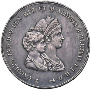 Italian coins - FLORENCE Charles of Bourbon (1803-1807) Dena 1807 - G...