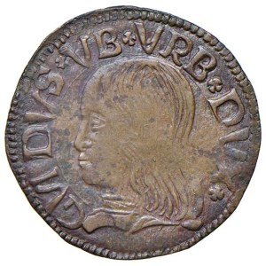 Italian coins - FOSSOMBRONE Guidobaldo I (1482-1508) Quattrino - C...