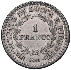 Italian coins - LUCCA Elisa Bonaparte and Felice Baciocchi (1805-181...