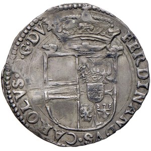 Italian coins - MANTOVA Ferdinando Carlo (1669-1707) Quarto di scu...
