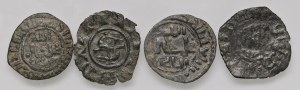 Italian coins - MESSINA Lot of four coins of Swabian age and no...