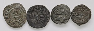 Italian coins - MESSINA Lot of four coins of Swabian age and no...