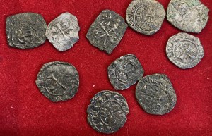 Italian coins - MESSINA Lot of ten denarii to be graded. Not.