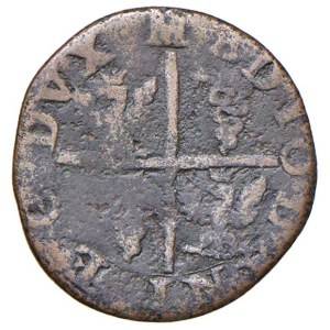 Italian coins - MILANO Filippo III (1598-1621) Quattrino 1601 - CN...
